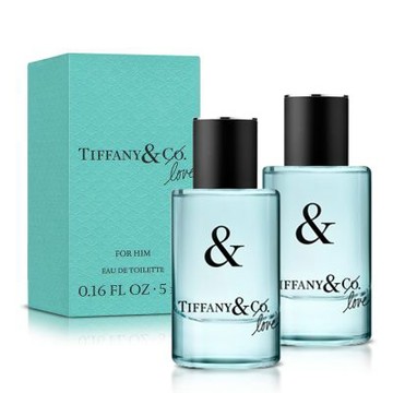 Tiffany&Co Tiffany&Love 愛語男性淡香水小香5mlX2入