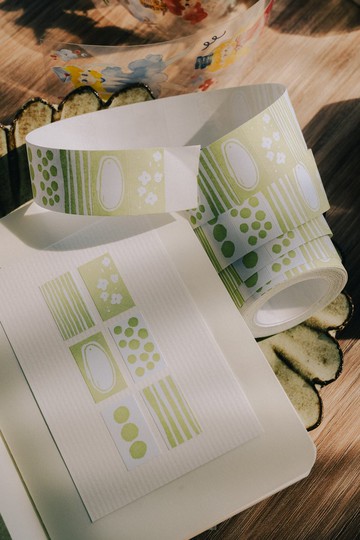 綠色-PaperNote標籤貼紙扭蛋