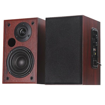 2.0有源音箱電腦音響多媒體教室學校會議音響木質可掛墻【北歐家居生活】