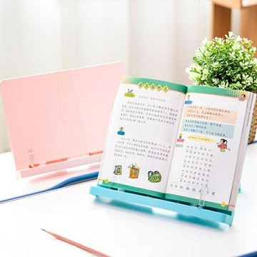 讀書架閱讀架多功能得力小學生兒童夾書器成人學生用課本支架 雙11全館免運