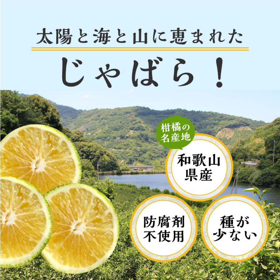 広川町じゃばら組合が栽培した 柑橘じゃばら ジャバラ  (3kg入り)