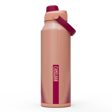 【墾趣】CAMELBAK 1200ml Chug 不鏽鋼彈蓋運動保溫瓶(保冰) 柔霧粉