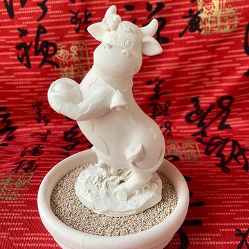 迎福納財福牛擴香石 聚寳福牛 元寳福牛 小盤套組 居家香氛 開運