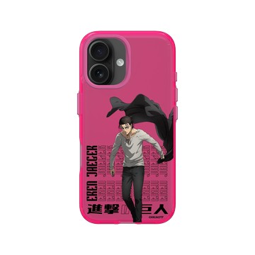 iPhone 16 Clear 粉漾桃 - 進擊的巨人 Attack On Titan -S4 - 我的名字是：艾蓮·葉卡