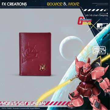 【機動戰士鋼彈】夏亞專用吉翁公國 二折短夾 GUFW244020-89A