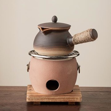 罐罐茶壺帶蓋大容量煮茶爐整套圍爐煮茶家用烤奶茶壺烤火炭爐套裝