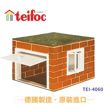 德國teifoc 益智磚塊建築玩具 多美小車庫- TEI4060 #建構玩具 #DIY手作 #多美小汽車可停