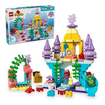 【LEGO 樂高】磚星球〡 10435 得寶系列 愛麗兒的神奇海底宮殿 Ariel's Magical Underwater Palace