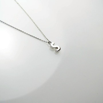 14K18K K金項鍊 字母項鍊 時尚項鍊 輕珠寶 非包金非鍍色