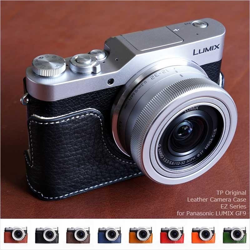 TP Original Leather Camera Body Case for Panasonic LUMIX GF9 DC-GF9 おしゃれ 本革  カメラケース 8colors | LINEショッピング