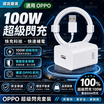 隔日達🚀適用realme閃極100W充電器 自動向下相容支援真我GT系列 Find/Reno/A/K全系通用閃極快充頭線