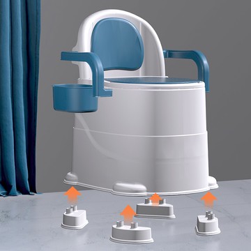 行動馬桶 露營馬桶 行動廁所 馬桶座 可行動老人坐便器家用老年防臭室內馬桶便攜式孕婦坐便椅成人廁所『cyd3856』