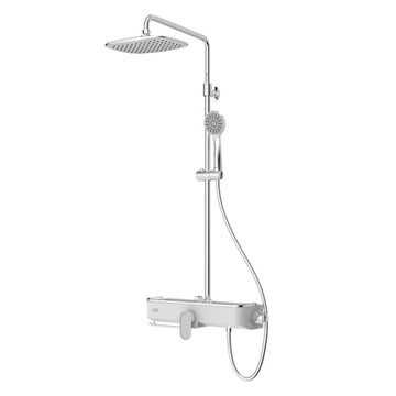 American Standard Cube 雨淋花灑  1套  鉻白色