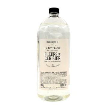 L OCCITANE 歐舒丹 櫻花沐浴膠補充瓶500ml (新款) 公司貨