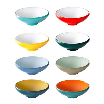 加厚密胺面碗商用面館專用拉面碗韓式仿瓷碗塑料碗麻辣燙大碗飯碗