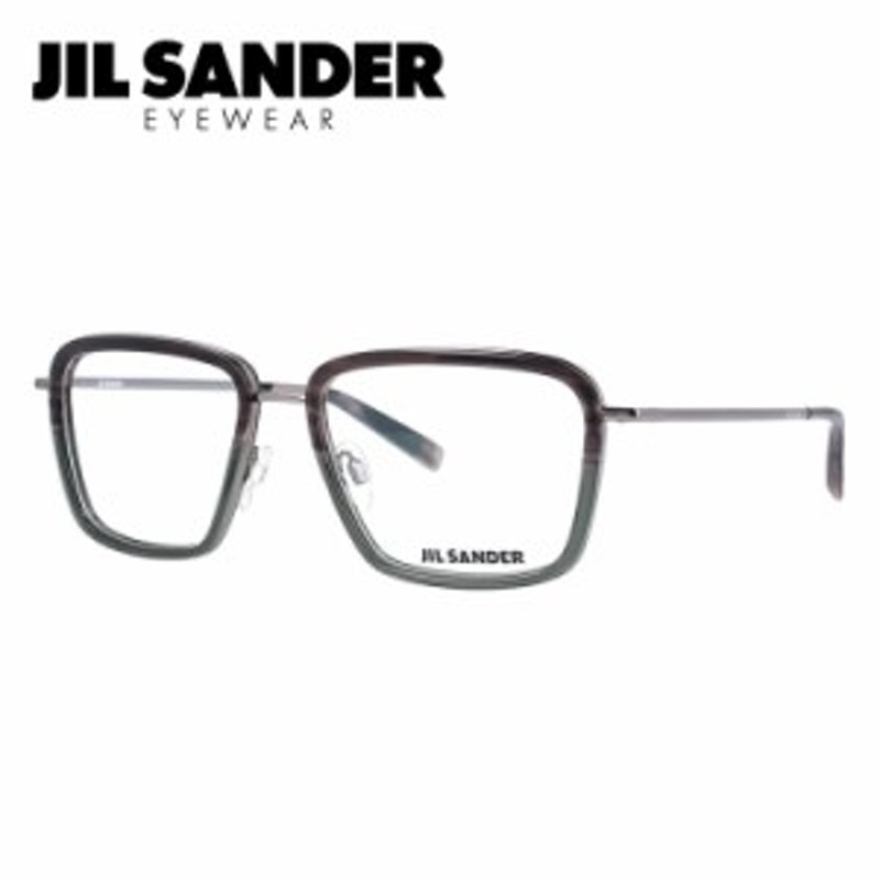 JIL SANDER メガネフレーム ジル・サンダー 伊達 眼鏡 J2007-D 55 ...