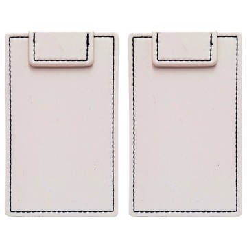 珠友文化 升級版磁性帳單夾 A6  米色  2個