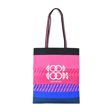 ISSEY MIYAKE 三宅一生 GG系列撞色手提袋-洋紅 _廠商直送