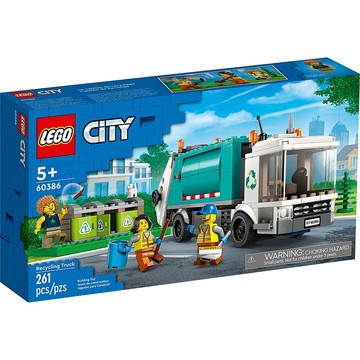[樂享積木] [已停產沒貨] LEGO 60386 資源回收車 城市系列