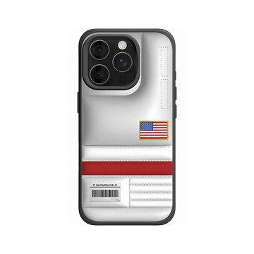 iPhone 16 Pro SolidX 黑 - NASA - NASA Space Food Bag - US Flag