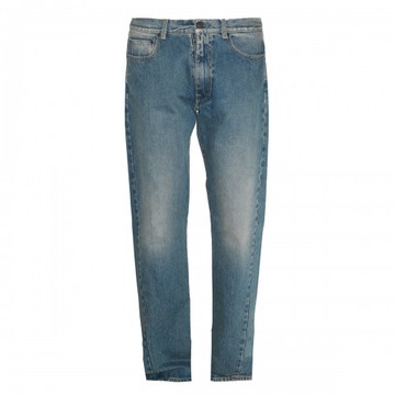 Maison Margiela - Blue Cotton Denim Jeans 32