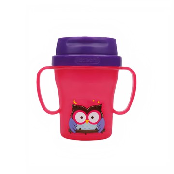 Edison 愛迪生 2TwoWay 防漏杯 250ml 雙把手兒童水杯  粉紅色  1個