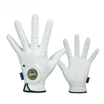 美國PGA 高爾夫球手套 男士真皮手套 全羊皮魔術貼防滑超透氣耐用