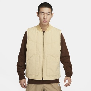 NIKE 背心 男款 運動背心 AS M NL PADDED WORK VEST 黃 FQ1862-252