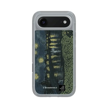 iPhone Air AirX 流變灰 - Van Gogh Museum - RHINOSHIELD 二創 - 隆河上的星夜