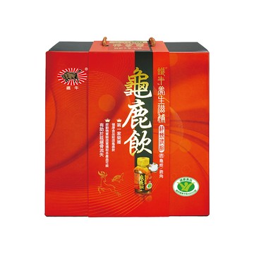 [箱購]鐵牛養生滋補龜鹿飲50mlx6入X6盒(箱)