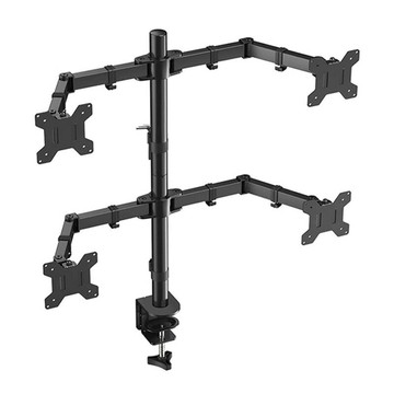公司貨 免運 快速出貨 支架  四屏顯示器支架M054電腦底座桌面增高架升降旋轉通用22 24 27英寸