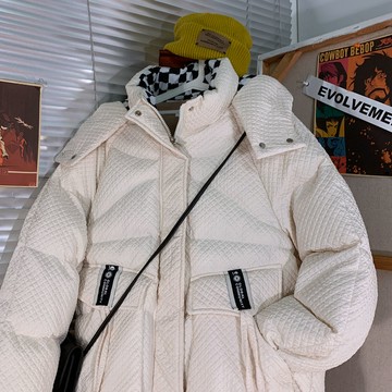 棉衣棉服女短款韓版連帽設計感小個子加厚時尚百搭棉襖外套冬季新款【倪醬】