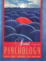 Social Psychology (11版) Baron 2006 Pearson