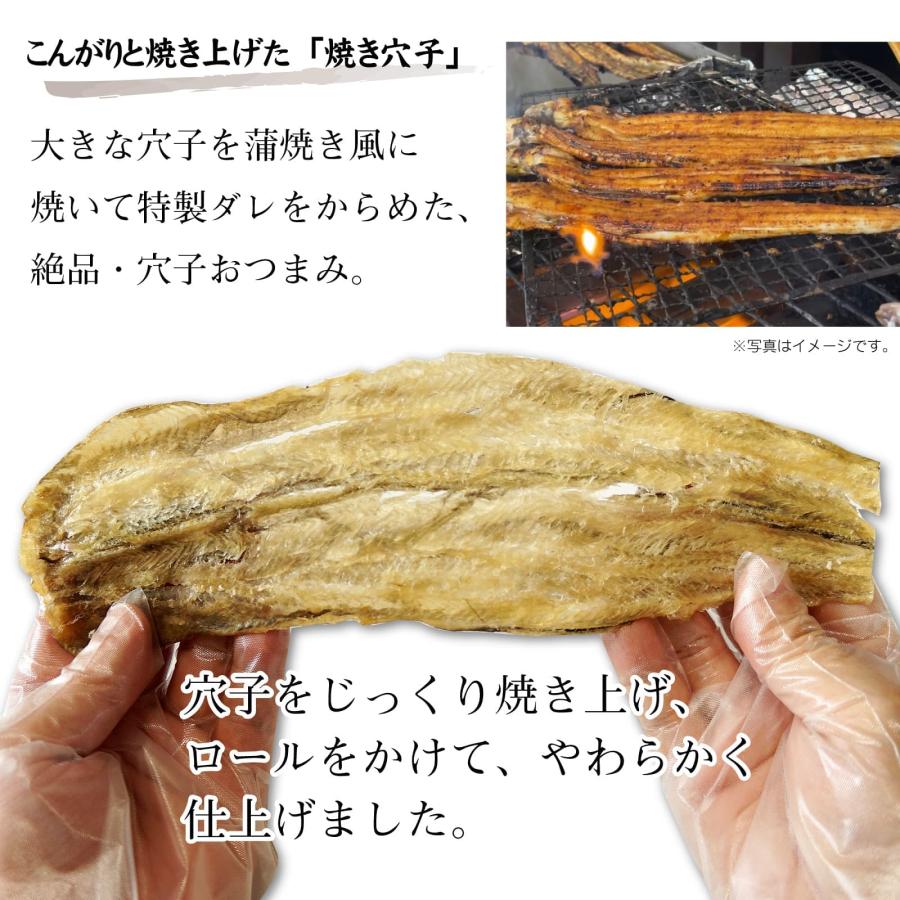 おつまみ 焼き穴子 あなご 256g プレーン こんがり 焼きあなご ふんわり 手軽に割ける アナゴ ロール やわらか 大容量 業務用