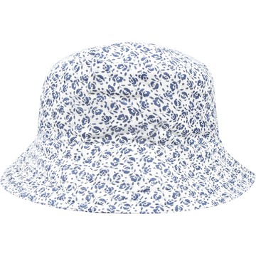 Petit Bateau White Cloche For Girl With Flowers