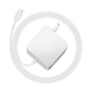 變壓器全系列 45W USB C 充電器, 筆電type c充電器 USB-C副廠變壓器 適用於 MacBook宏碁 ACER ASUS Lenovo Dell Surface Go Pixel Google Galaxy(不適用於 Note10/S10/10/10+PPS) adlx45ylc3d
