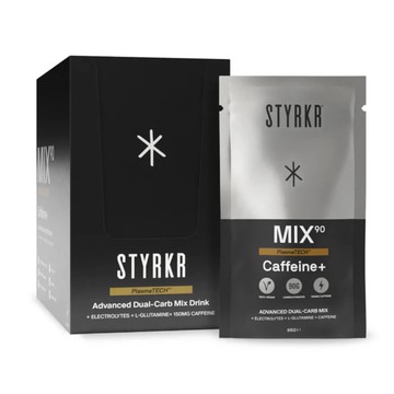 [短效期] [買一送一] [STYRKR] MIX90 雙碳水電解質能量沖泡飲 - 咖啡因口味 (95G/包) 12入組 -[短效期] [買一送一] [STYRKR] MIX90 雙碳水電解質能量沖泡飲 - 咖啡因口味 (95G/包) 12入組