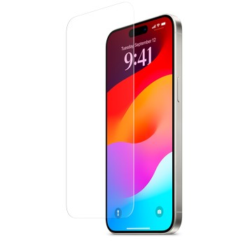 Belkin UltraGlass 2 螢幕保護貼，適用於 iPhone 15 Pro Max