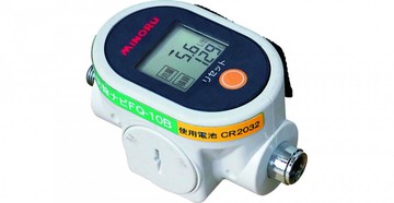 日本代購 空運 MINORU FQ-10B 農藥用 流量計 防除 噴霧機 噴藥機 流量錶 電池式 2~20L