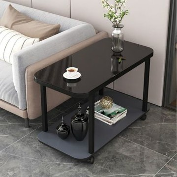 【匠俱】邊几60x40x53cm 沙發客廳邊櫃茶几 側邊小戶型邊几 家用茶桌置物架角几 窄縫收納 收納架