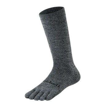 【【蘋果戶外】】mont-bell 1118614 HCH 炭灰 MW Trekking 5 Toe Socks 五指襪 美麗諾羊毛襪 厚襪 戶外 踏青 露營 穿搭 登山 健行襪 五趾襪
