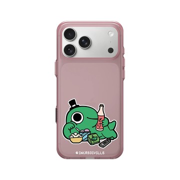 iPhone 17 Pro Max Clear (相機按鈕) 晶醺玫 - 怪奇事物所 Incrediville - 所長的酒池肉林