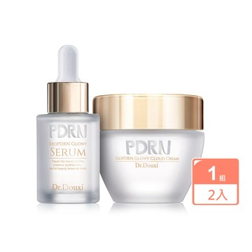 PDRN外泌體水光精華 30ml+PDRN外泌體水光雲朵霜 50ml【1組】