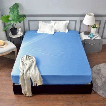 [寢室安居]護理級 台灣製造 防潑水防塵防汙床包式保潔墊