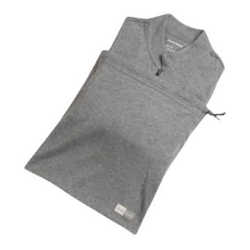 Kuan’s Voyage｜貝加爾 麻花灰 外套款家居服 （附收納袋）