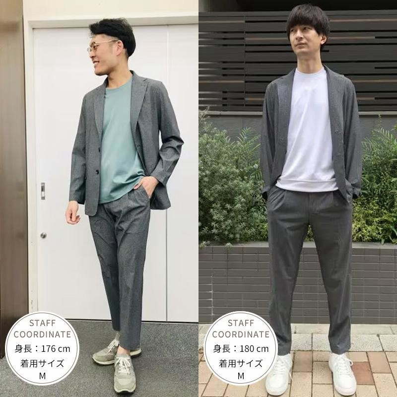 未使用✨アンタイトル 洗える/接触冷感/ UV / 消臭 スーツ セットアップ2 楽天市場】【クーポンで3499円 8/14 17:59まで】セットアップ