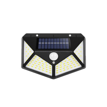 戶外燈具 太陽能100LED四面感應庭院燈