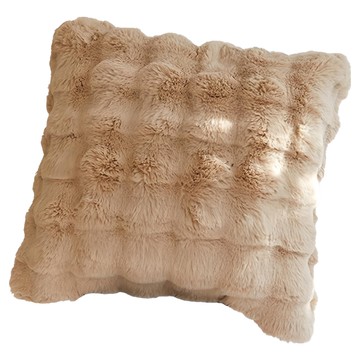 托斯卡納泡泡枕頭套 燕麥咖 柔軟親膚  1個