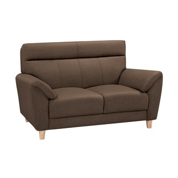 【本木】MIT台灣製 阿曼德強韌耐刮貓抓皮沙發(2人坐)白橡木#5378