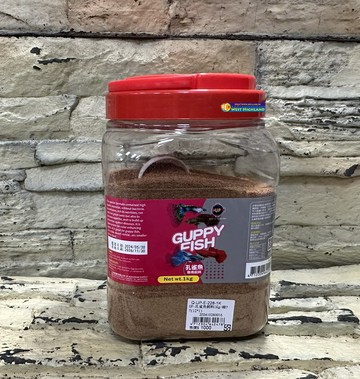 【西高地水族坊】雅柏UP 小型魚 孔雀魚專用飼料1kg
